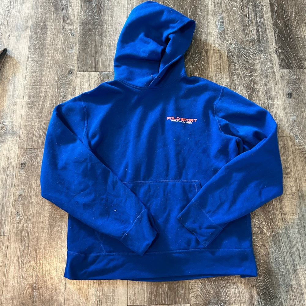 Polo Sport Blue Hoodie